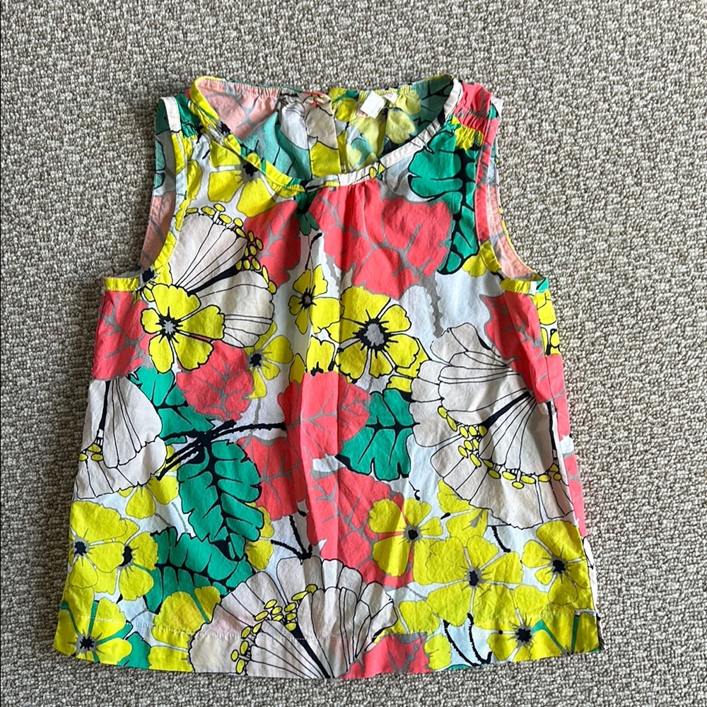 Crewcuts Floral Tank Top